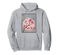 Cherry Blossom Japanese Sakura Tree Hoodie - Fun Novelty Design Unisex - T-Shirt, Sweatshirt, Hoodie
