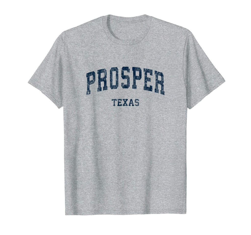 Prosper Texas Tx Varsity Sports Navy T-Shirt - Graphic Print Unisex - T-Shirt, Sweatshirt, Hoodie