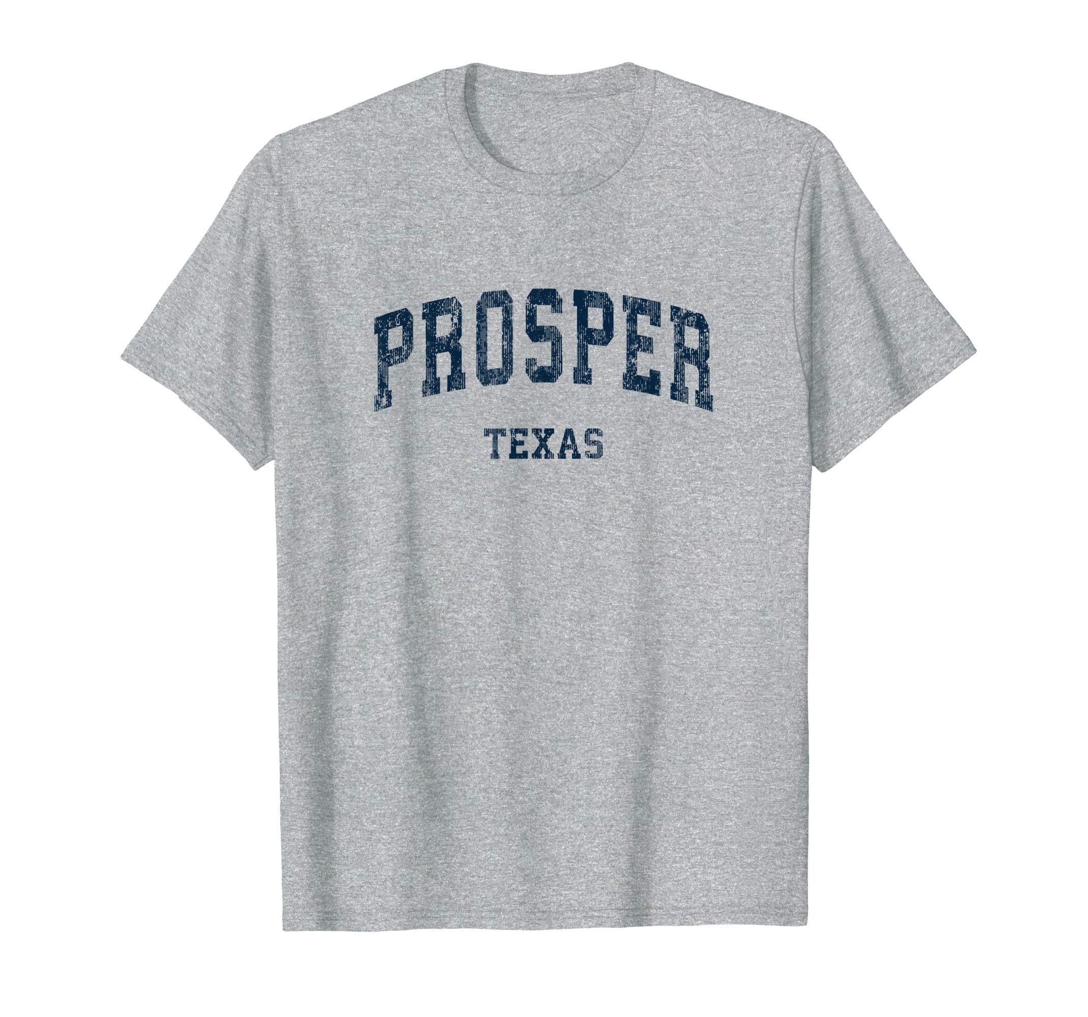 Prosper Texas Tx Varsity Sports Navy T-Shirt - Graphic Print Unisex - T-Shirt, Sweatshirt, Hoodie
