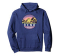 Bend Oregon Distressed Hoodie - Custom Art Print Men Women - T-Shirt, Sweatshirt, Hoodie