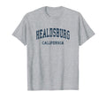 Healdsburg California Ca Varsity Sports T-Shirt - Novelty Apparel Unisex - T-Shirt, Sweatshirt, Hoodie