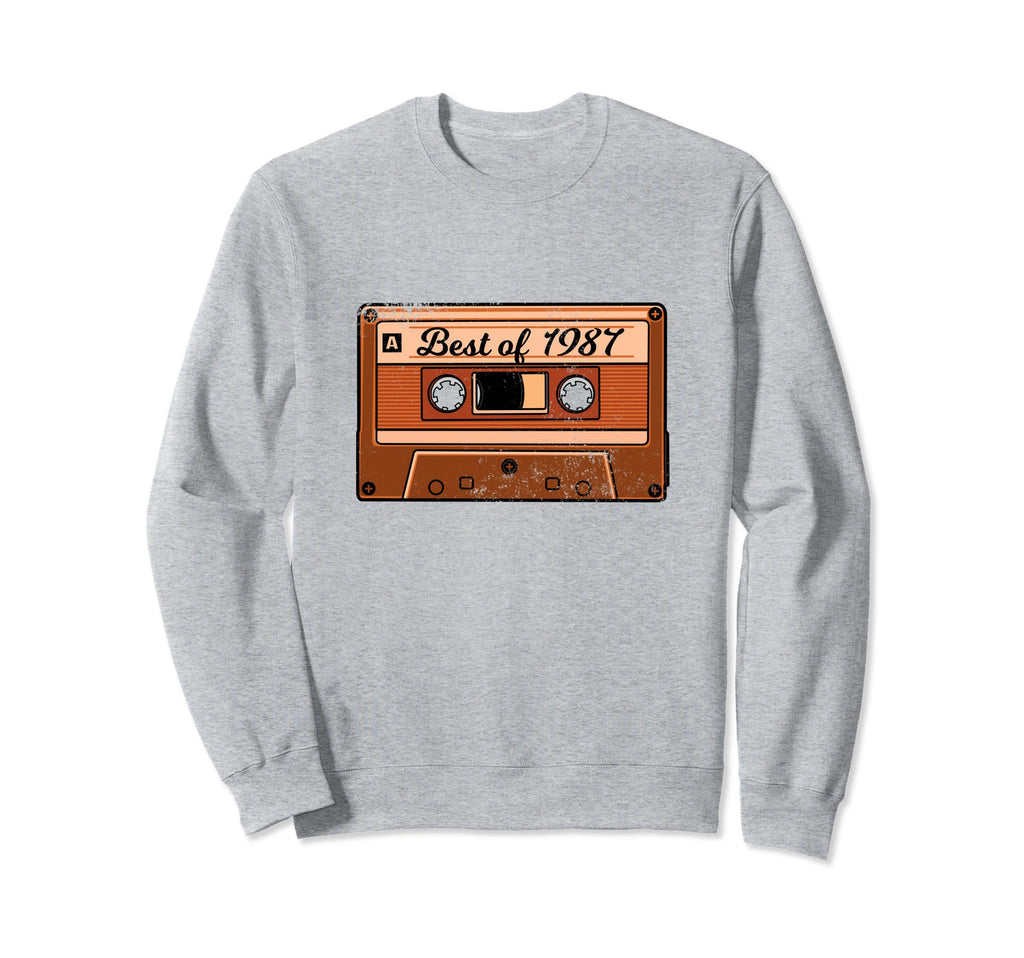 Cassette Tape 1987 80S Party Sweatshirt - Streetwear Style Unisex - T-Shirt, Sweatshirt, Hoodie