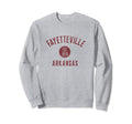 Fayetteville Arkansas Varsity Sweatshirt - Novelty Apparel for Adults - T-Shirt, Sweatshirt, Hoodie