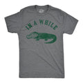 In A While Crocodile Men's - Adult & Kids T-Shirts, Sweatshirts & Hoodies apparel design preview 1