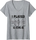 I Played 6 On Basketball - Adult & Kids T-Shirts, Sweatshirts & Hoodies apparel design preview 1