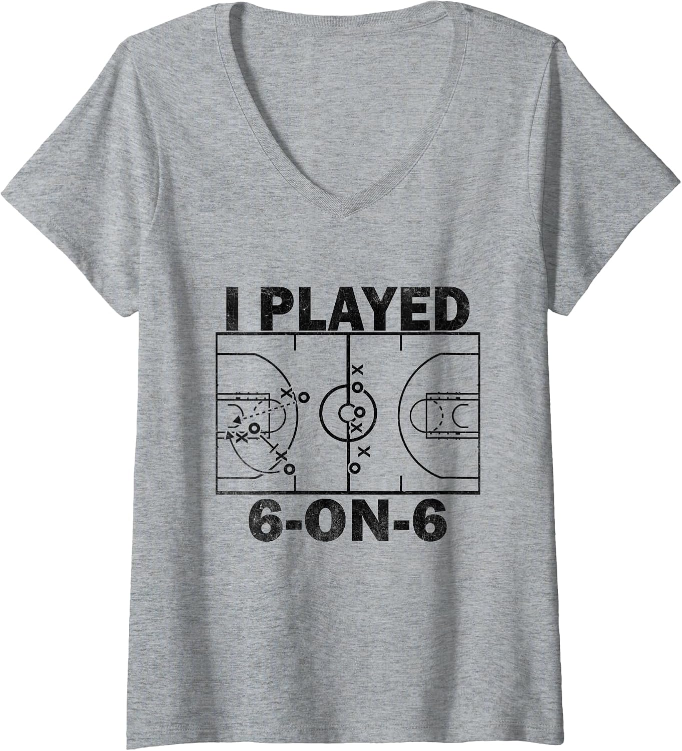I Played 6 On Basketball - Adult & Kids T-Shirts, Sweatshirts & Hoodies apparel design preview 1