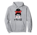 Mom Life Baseball Softball Mothers Hoodie - Fun Novelty Design Men Women - T-Shirt, Sweatshirt, Hoodie
