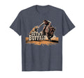 Funny Guy Buffalo Western T-Shirt - Minimalist Print Unisex - T-Shirt, Sweatshirt, Hoodie