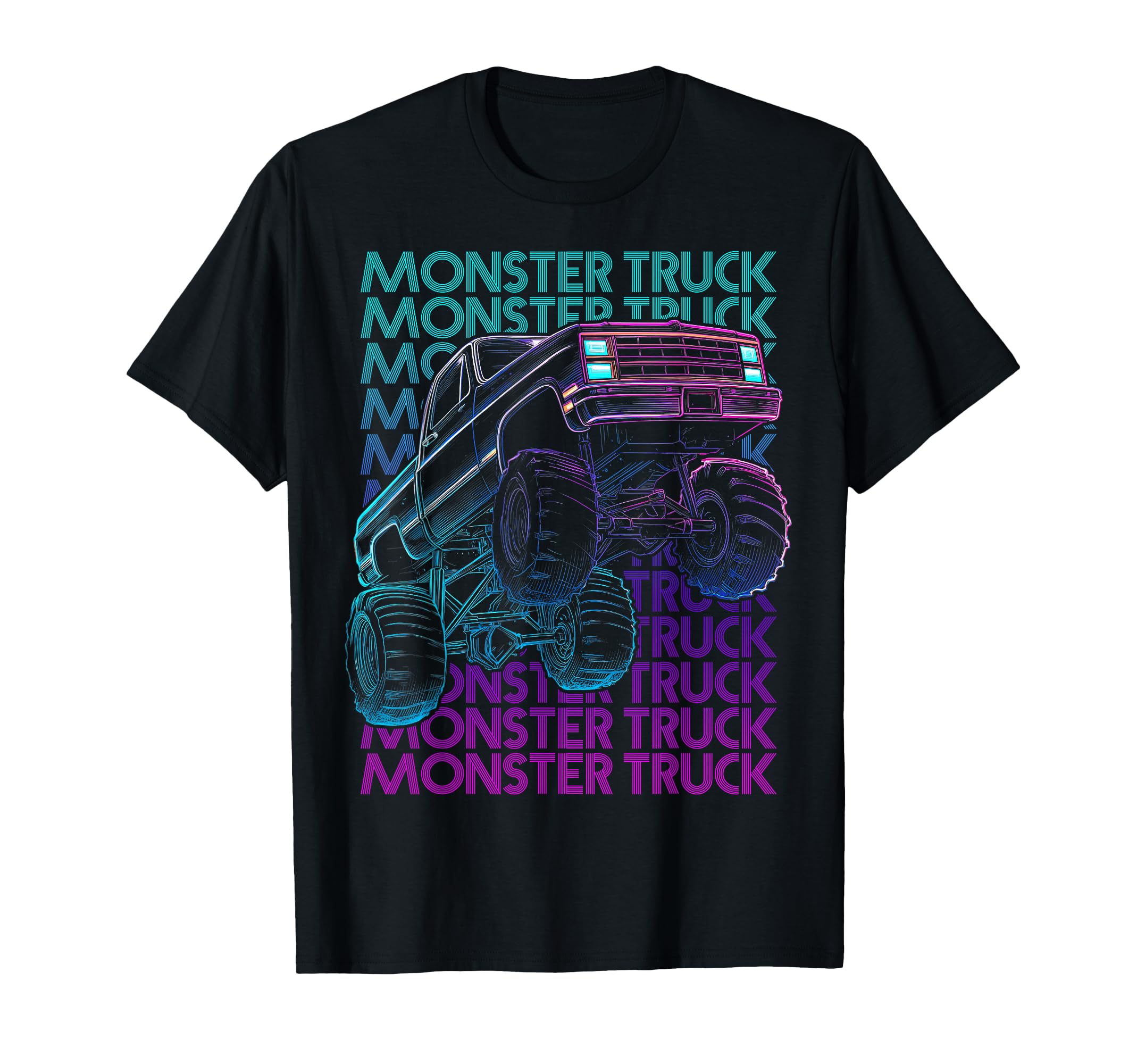 Monster Trucks 4 Wheeler Offroad T-Shirt - Streetwear Style Men Women - T-Shirt, Sweatshirt, Hoodie
