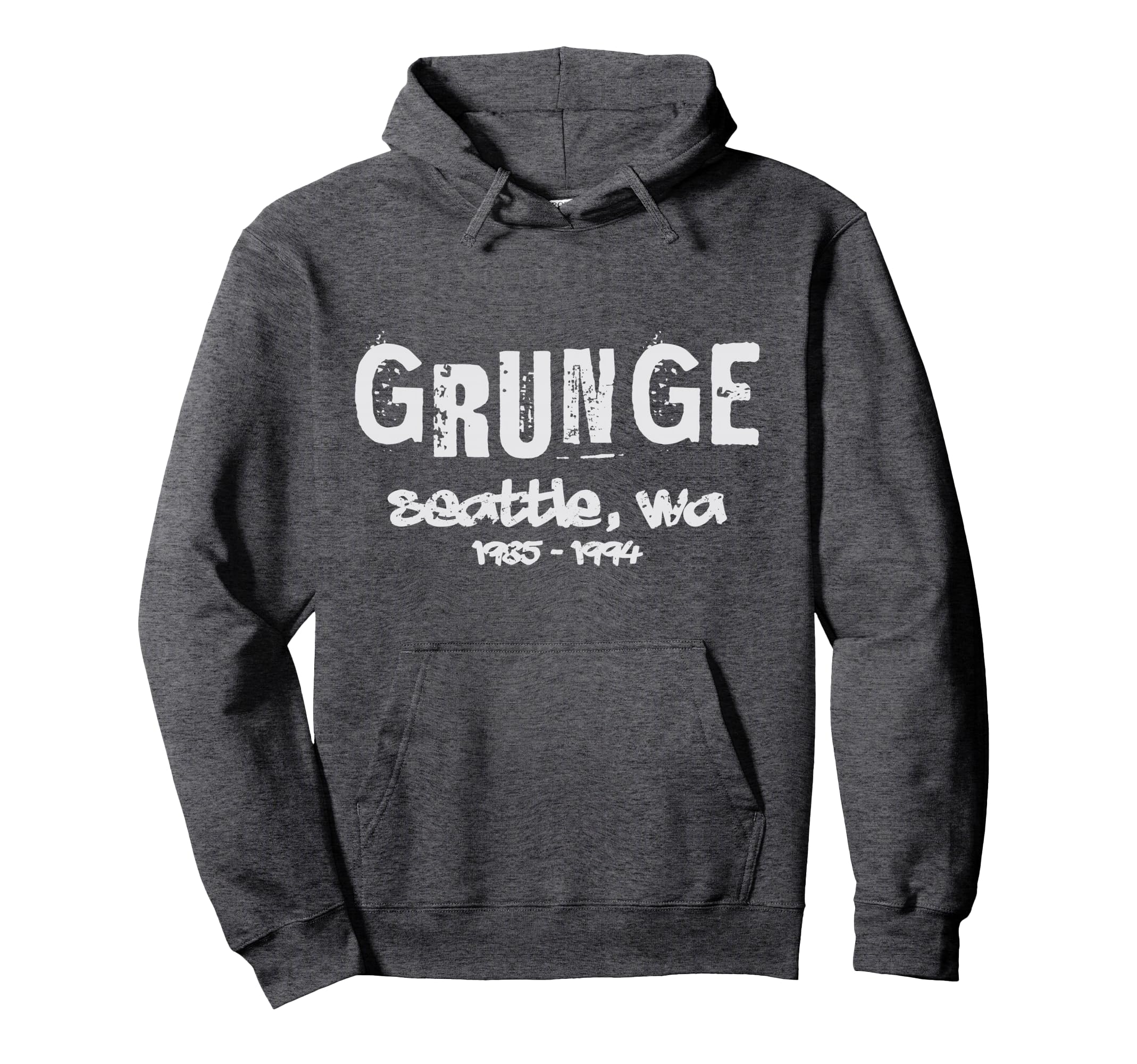 Grunge Seattle Music Hoodie - Novelty Apparel Men Women - T-Shirt, Sweatshirt, Hoodie