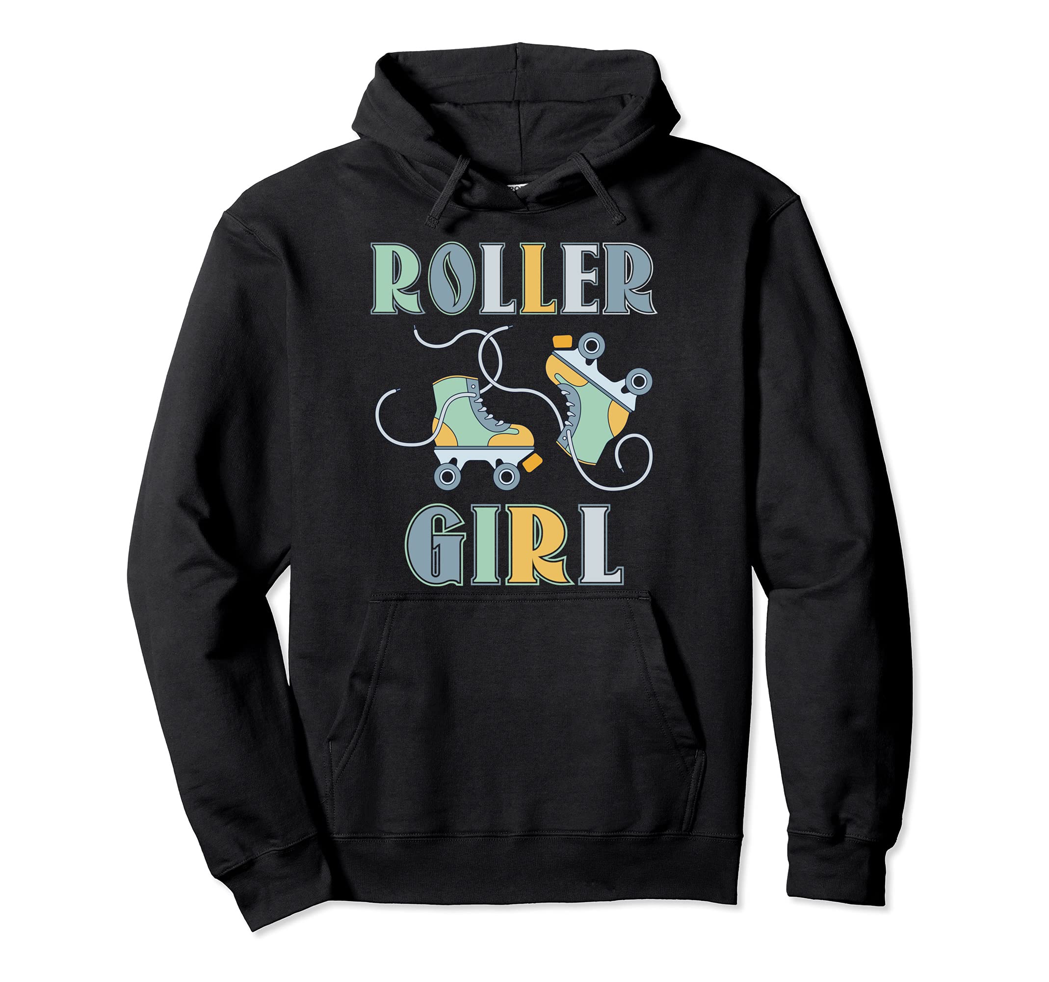 Roller Inline Skates 80S 70S Hoodie - Minimalist Print for Adults - T-Shirt, Sweatshirt, Hoodie