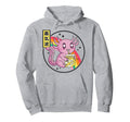 Axolotl Drinking Banana Milk Japan Hoodie - Novelty Apparel for Adults - T-Shirt, Sweatshirt, Hoodie