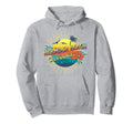 Hermosa California Beach Summer Vacation Hoodie - Graphic Print Unisex - T-Shirt, Sweatshirt, Hoodie