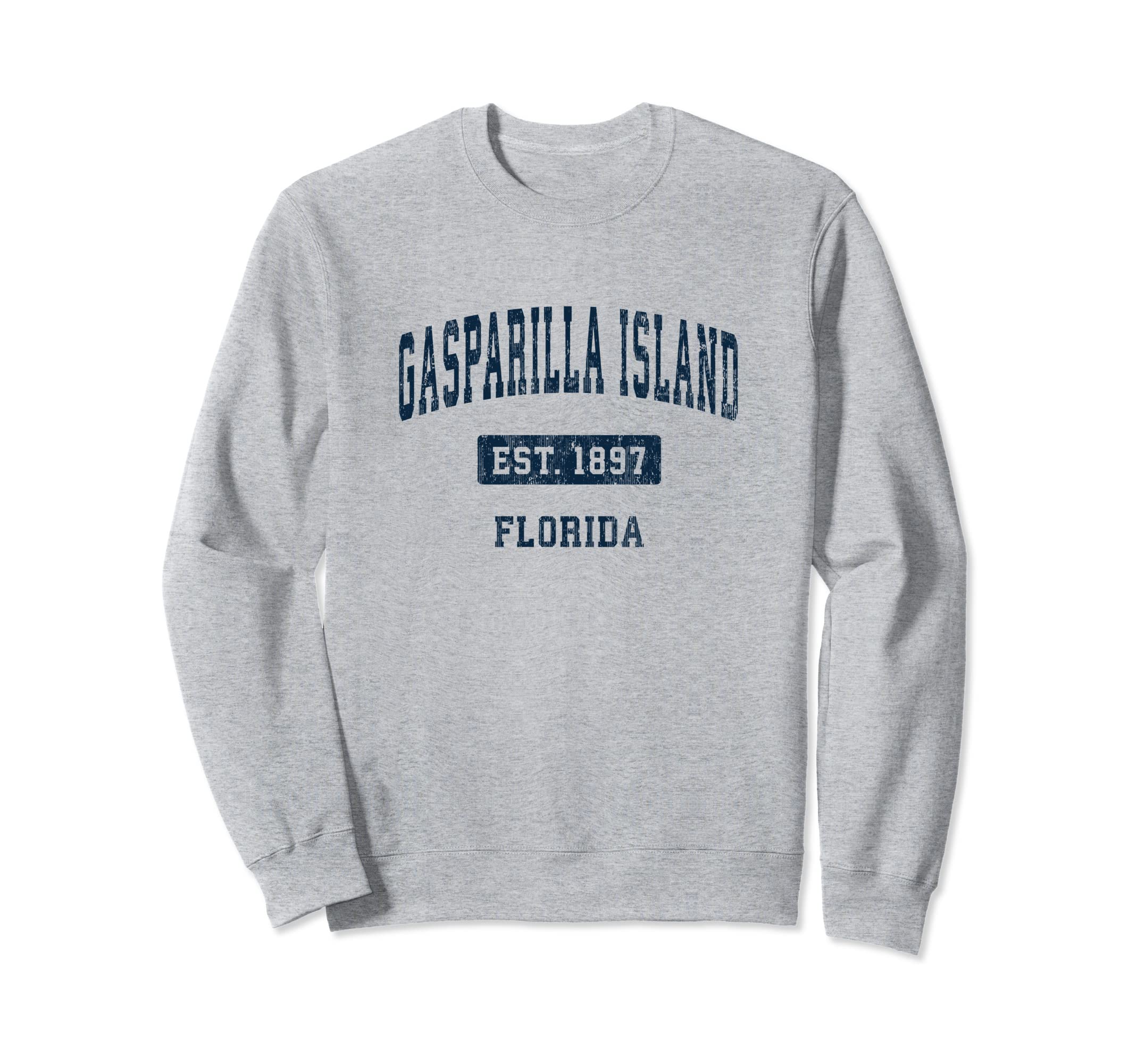 Gasparilla Island Florida Fl Sports Sweatshirt - Trendy Graphic Men Women - T-Shirt, Sweatshirt, Hoodie