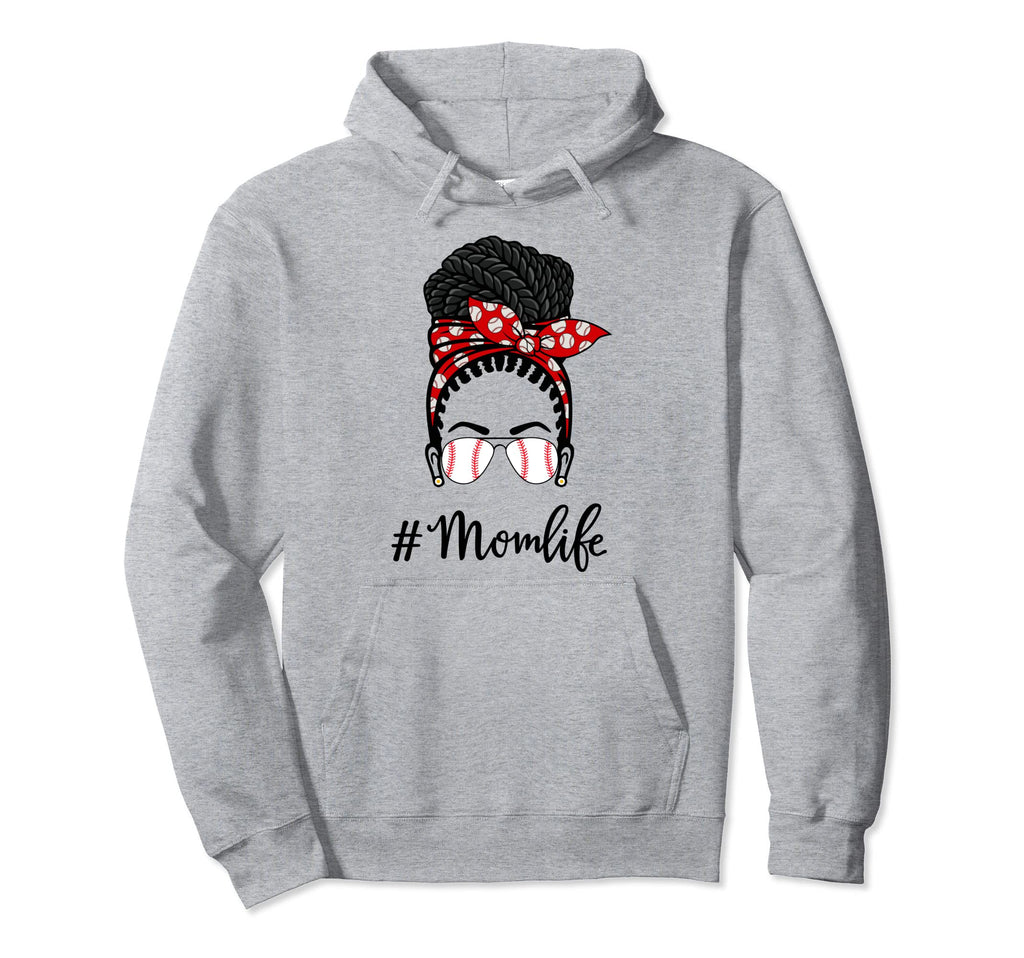 Baseball Mom Life Womens Day Mothers Day Hoodie - Unique Graphic Men Women - T-Shirt, Sweatshirt, Hoodie