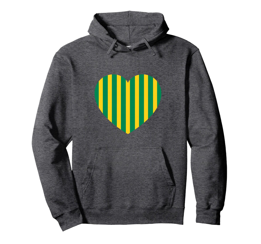 Yellow Green Stripes Pattern Minimalist Hoodie - Unique Graphic Men Women - T-Shirt, Sweatshirt, Hoodie