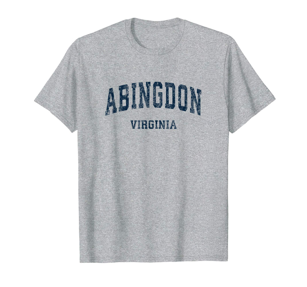 Abingdon Virginia Va Varsity Sports T-Shirt - Custom Art Print for Adults - T-Shirt, Sweatshirt, Hoodie