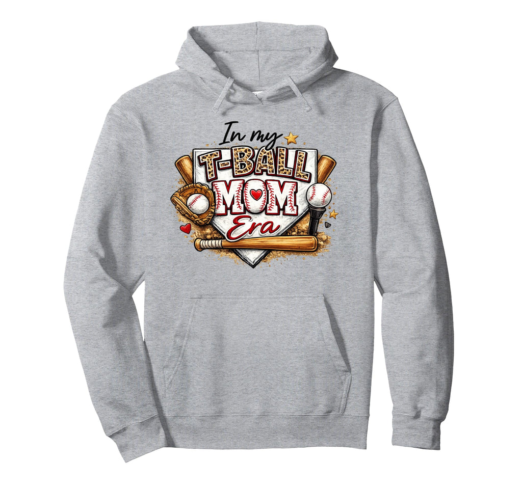 My Ball Mom Era Baseball Mama Mom Hoodie - Novelty Apparel for Adults - T-Shirt, Sweatshirt, Hoodie