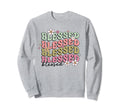 Boho Blessed Religious Jesus Bible Sweatshirt - Minimalist Print Unisex - T-Shirt, Sweatshirt, Hoodie