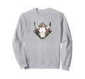 Boho Cow Head Sweatshirt - Fun Novelty Design Men Women - T-Shirt, Sweatshirt, Hoodie