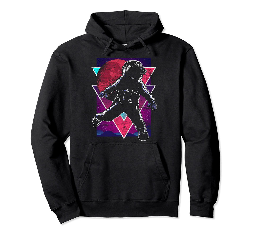 Space 90S Art 80S Aesthetic Astronaut Hoodie - Trendy Graphic Unisex - T-Shirt, Sweatshirt, Hoodie
