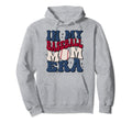 Groovy My Baseball Mom Era Baseball Hoodie - Unique Graphic for Adults - T-Shirt, Sweatshirt, Hoodie