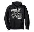 Baseball Game Day Vibes Baseball Player Hoodie - Trendy Graphic Men Women - T-Shirt, Sweatshirt, Hoodie