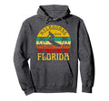 Melbourne Beach Florida Surfing Surf Ocean Hoodie - Graphic Print Men Women - T-Shirt, Sweatshirt, Hoodie