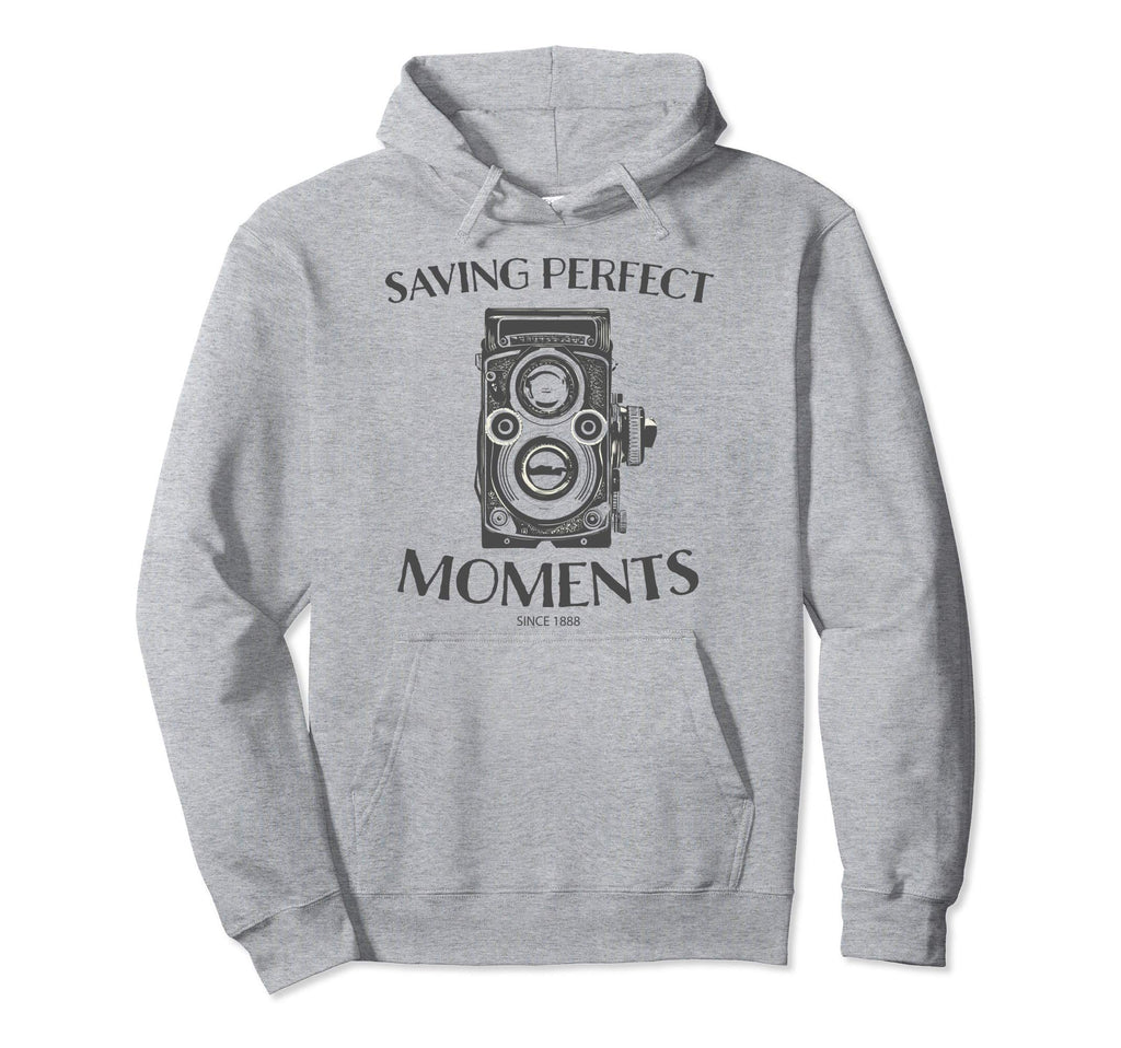 Saving Moments Camera Photographers Hoodie - Aesthetic Graphic for Adults - T-Shirt, Sweatshirt, Hoodie