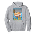 Japanese Smore Kawaii Grid Vaporwave Hoodie - Fun Novelty Design Men Women - T-Shirt, Sweatshirt, Hoodie