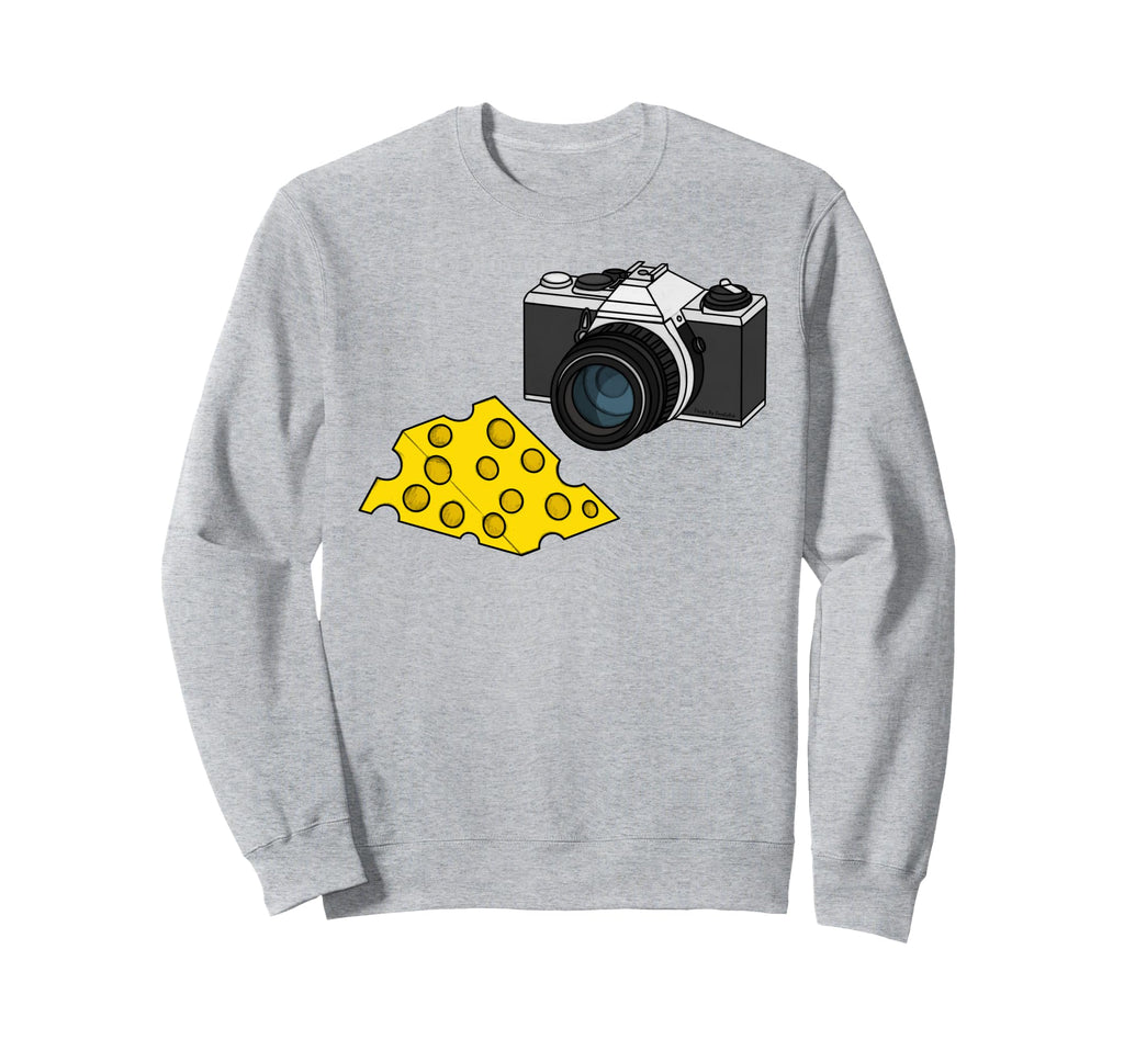 Camera Cheese Photographer Sweatshirt - Aesthetic Graphic for Adults - T-Shirt, Sweatshirt, Hoodie