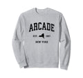 Arcade New York Ny Athletic Sweatshirt - Fun Novelty Design Men Women - T-Shirt, Sweatshirt, Hoodie