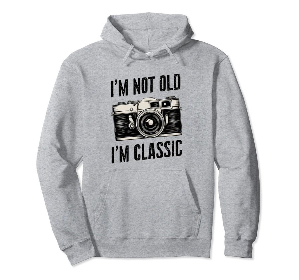 Camera Im Not Old Im Nostalgia Hoodie - Aesthetic Graphic Men Women - T-Shirt, Sweatshirt, Hoodie