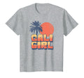 Cali Sunset Palm Tree California T-Shirt - Fun Novelty Design Men Women - T-Shirt, Sweatshirt, Hoodie