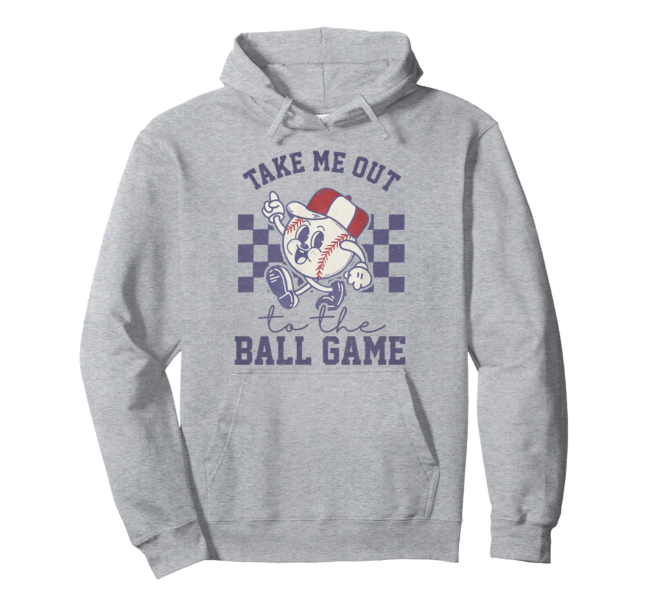Take Me Out To Baseball Ball Game Hoodie - Fun Novelty Design Men Women - T-Shirt, Sweatshirt, Hoodie