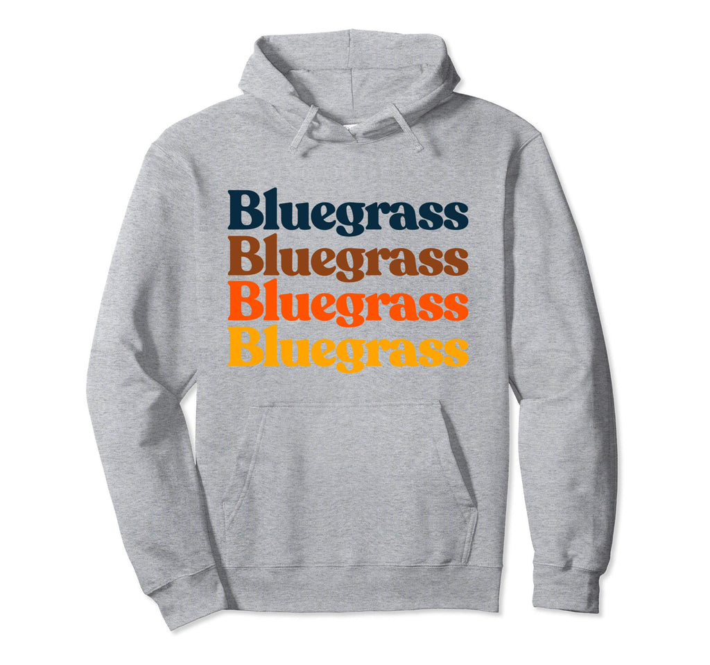 70S Bluegrass Typography Vibe Hoodie - Streetwear Style Unisex - T-Shirt, Sweatshirt, Hoodie