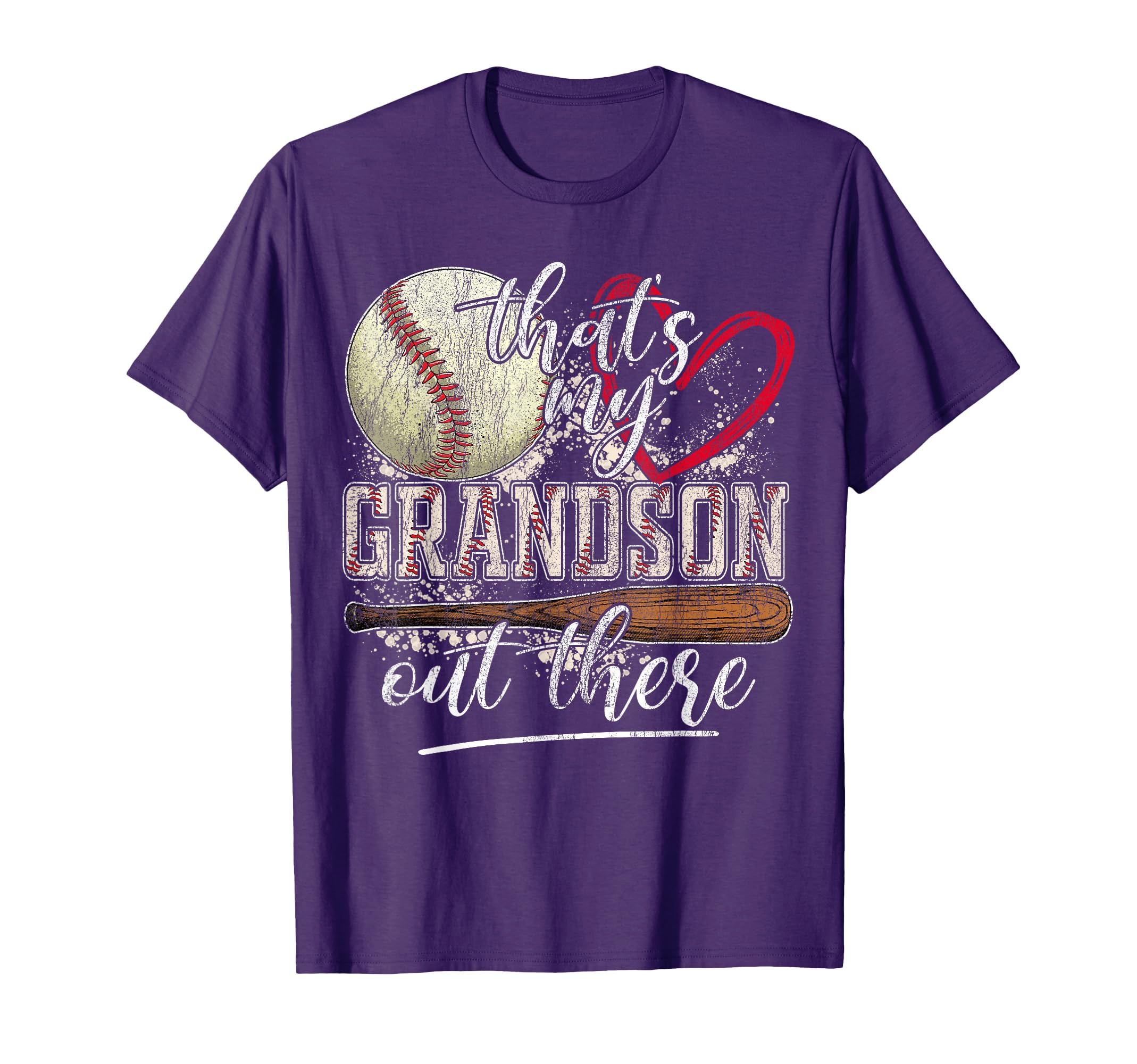 Thats My Grandson Out There Baseball T-Shirt - Streetwear Style for Adults - T-Shirt, Sweatshirt, Hoodie