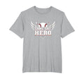 Baseball Dad Game Day Hero Proud T-Shirt - Novelty Apparel for Adults - T-Shirt, Sweatshirt, Hoodie