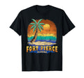 Fort Pierce Florida Distressed Souvenir T-Shirt - Unique Graphic for Adults - T-Shirt, Sweatshirt, Hoodie