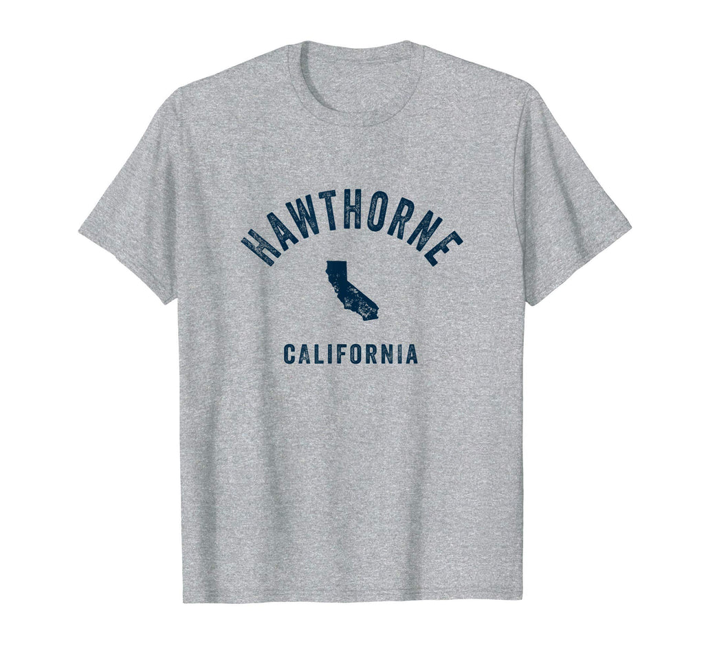 Hawthorne California Ca 70S Sports T-Shirt - Custom Art Print Men Women - T-Shirt, Sweatshirt, Hoodie