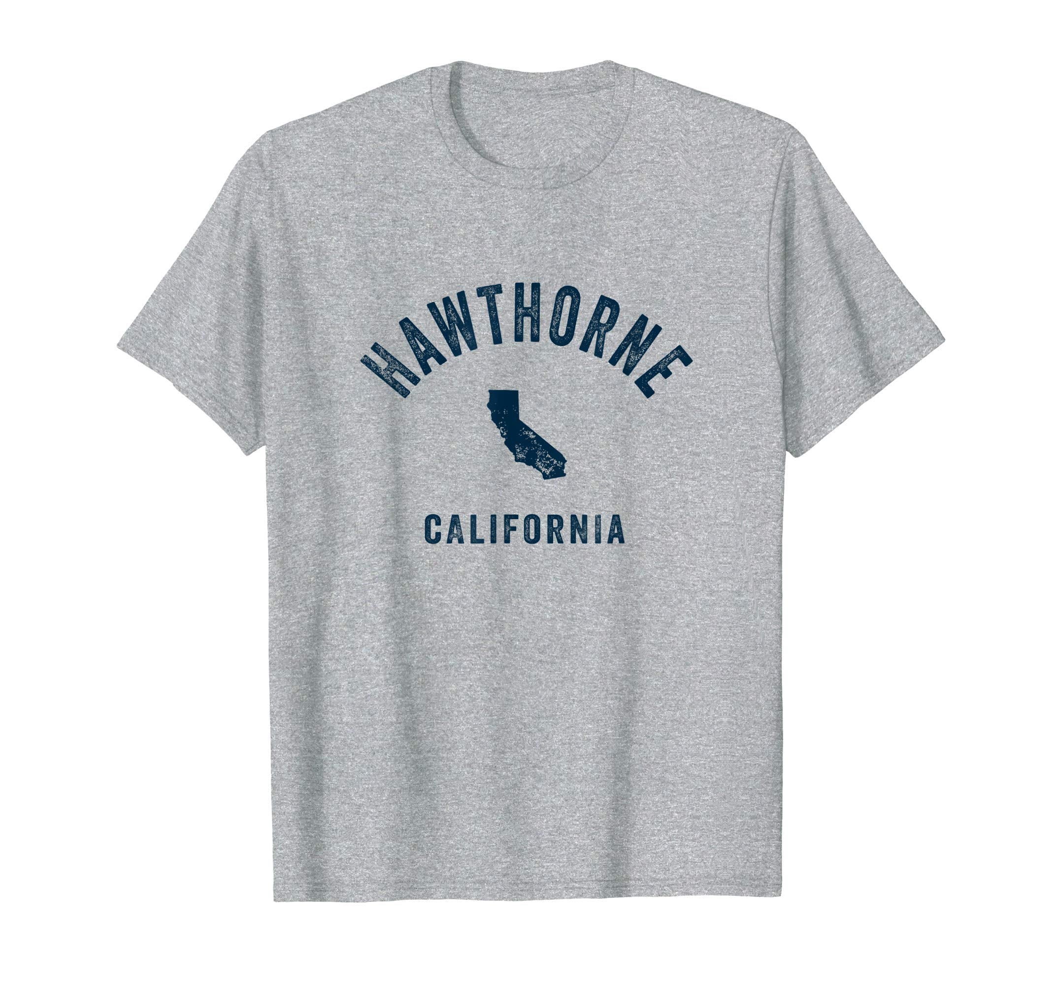 Hawthorne California Ca 70S Sports T-Shirt - Custom Art Print Men Women - T-Shirt, Sweatshirt, Hoodie