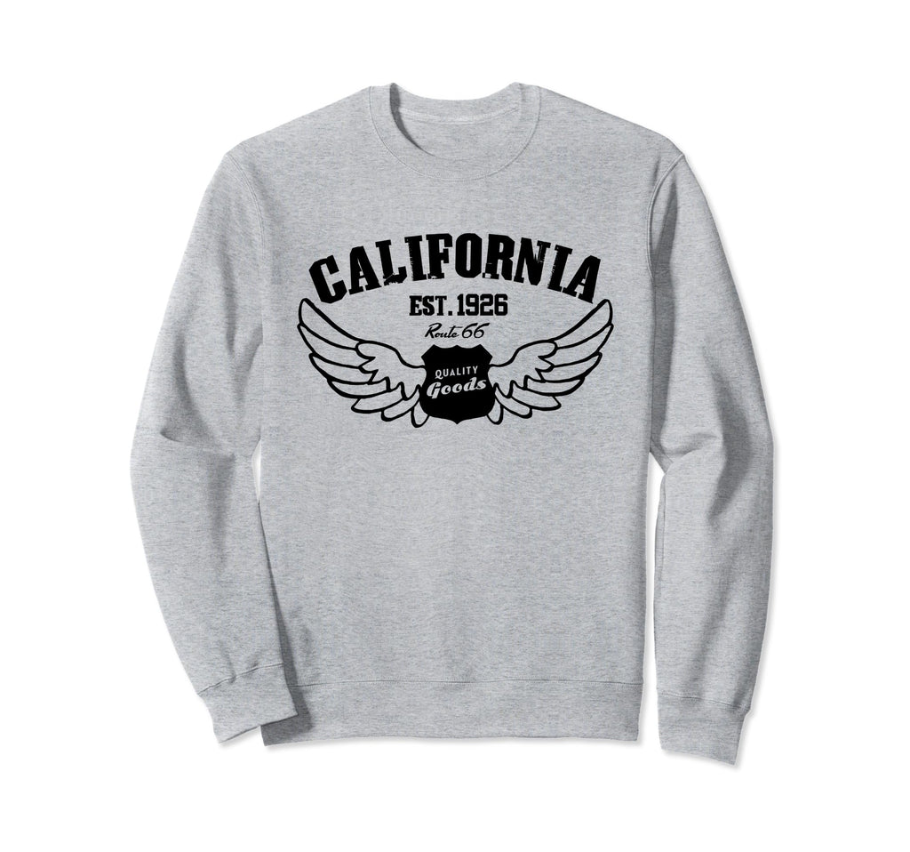 Route 66 California 1926 Sweatshirt - Novelty Apparel for Adults - T-Shirt, Sweatshirt, Hoodie