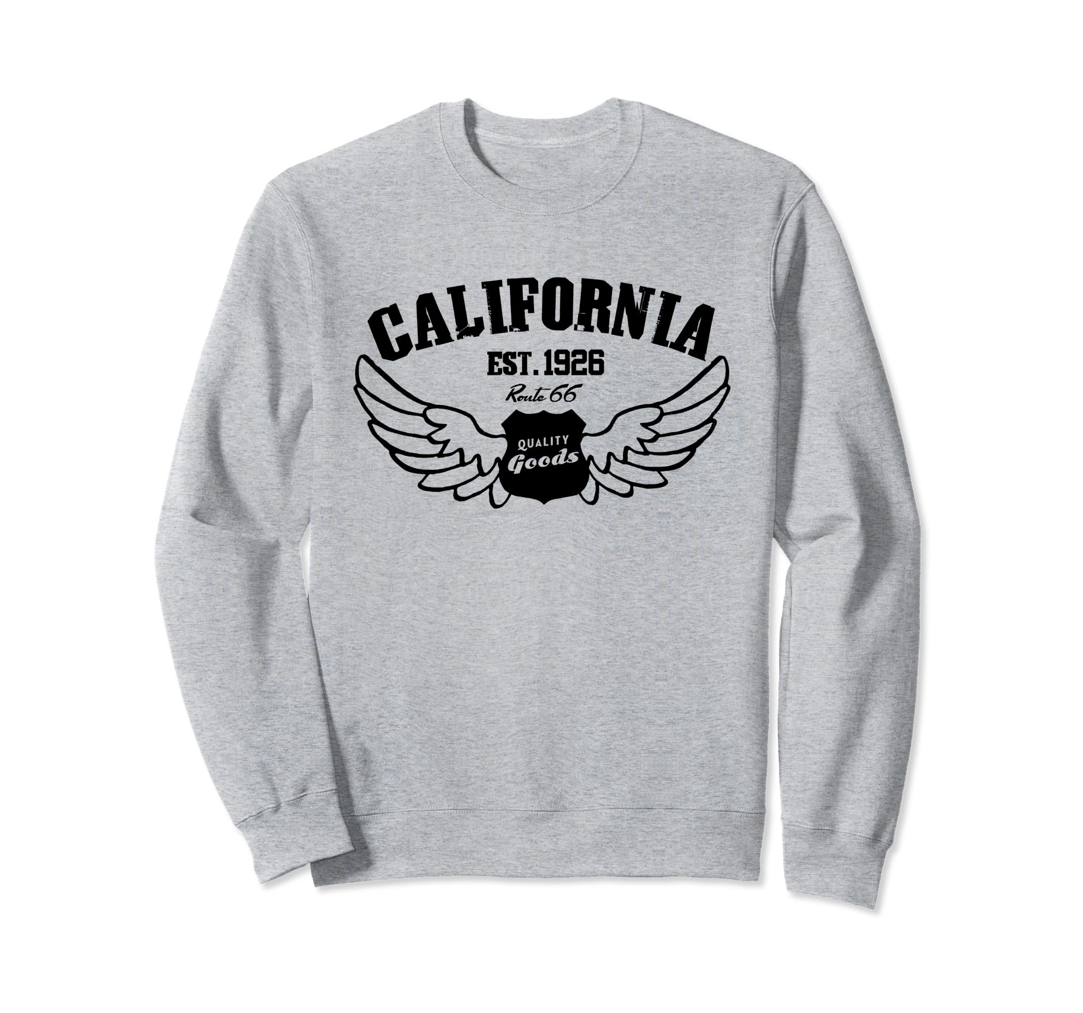 Route 66 California 1926 Sweatshirt - Novelty Apparel for Adults - T-Shirt, Sweatshirt, Hoodie
