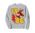 1986 Roller Skate 80S Nostalgia Sweatshirt - Custom Art Print Unisex - T-Shirt, Sweatshirt, Hoodie
