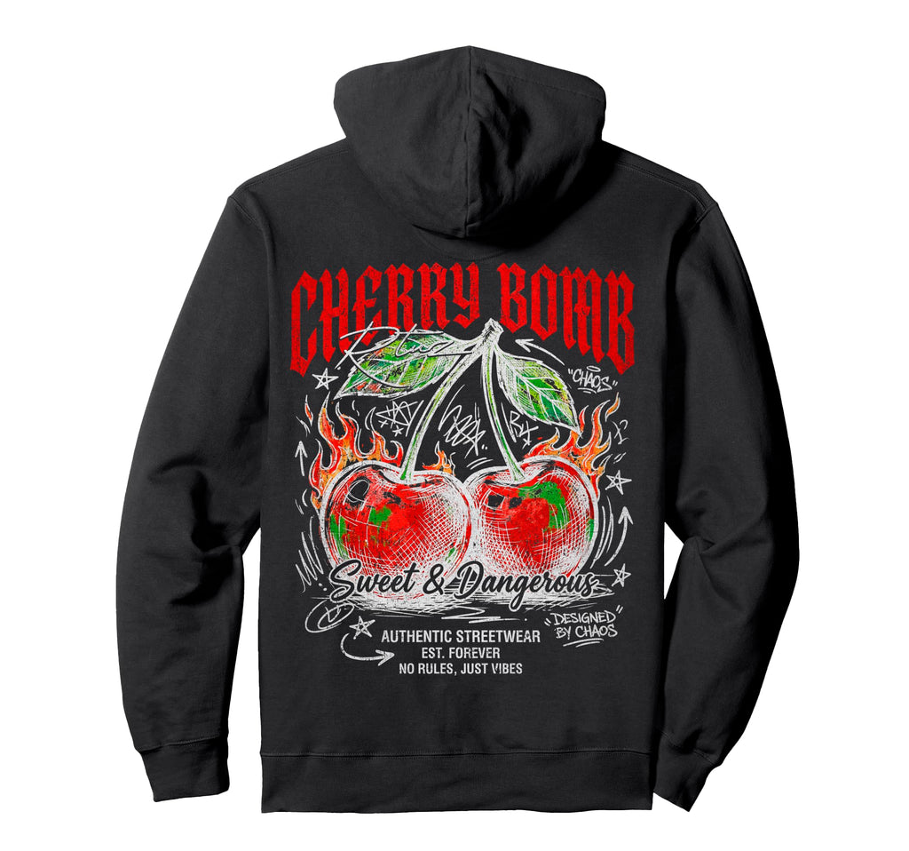 Fruit Y2K Back Streetwear Hoodie - Fun Novelty Design Unisex - T-Shirt, Sweatshirt, Hoodie