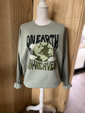 On Earth As It Is in Heaven Stonewash Green - Adult & Kids T-Shirts, Sweatshirts & Hoodies apparel design preview 1