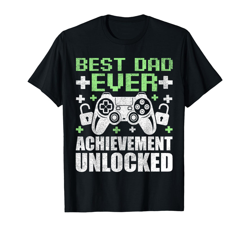 Gamer Dad Fathers Day Best Dad Ever T-Shirt - Trendy Graphic Unisex - T-Shirt, Sweatshirt, Hoodie
