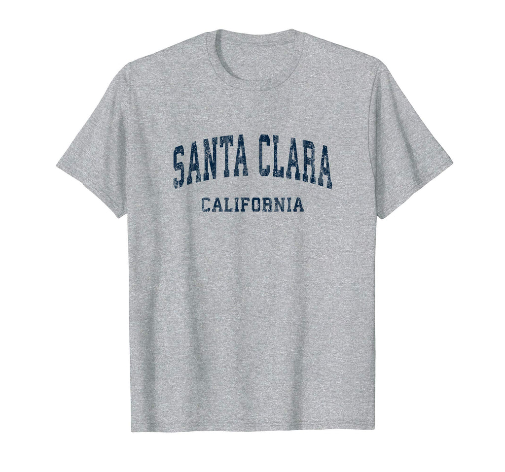 Santa Clara California Ca Varsity T-Shirt - Minimalist Print for Adults - T-Shirt, Sweatshirt, Hoodie