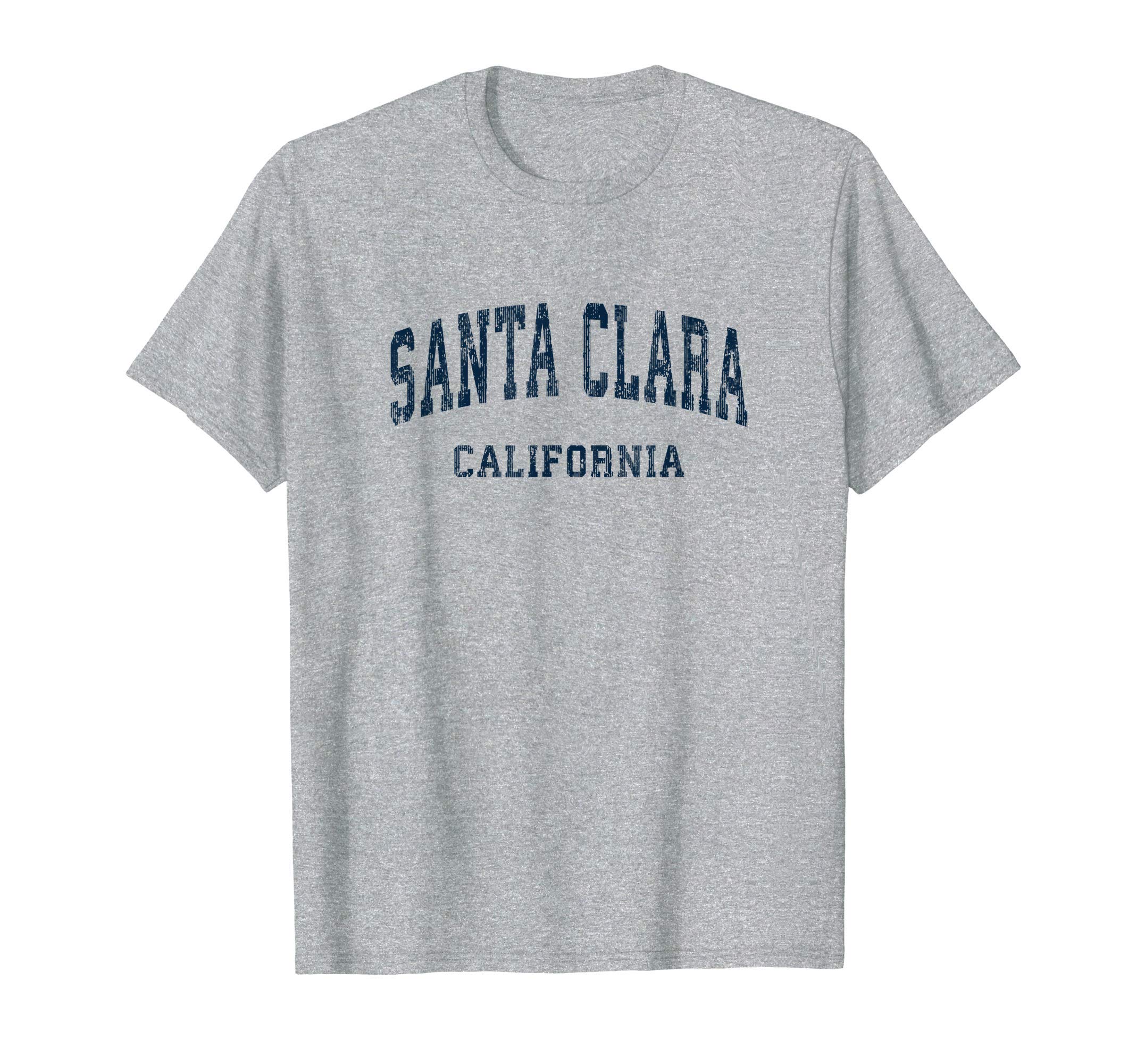 Santa Clara California Ca Varsity T-Shirt - Minimalist Print for Adults - T-Shirt, Sweatshirt, Hoodie