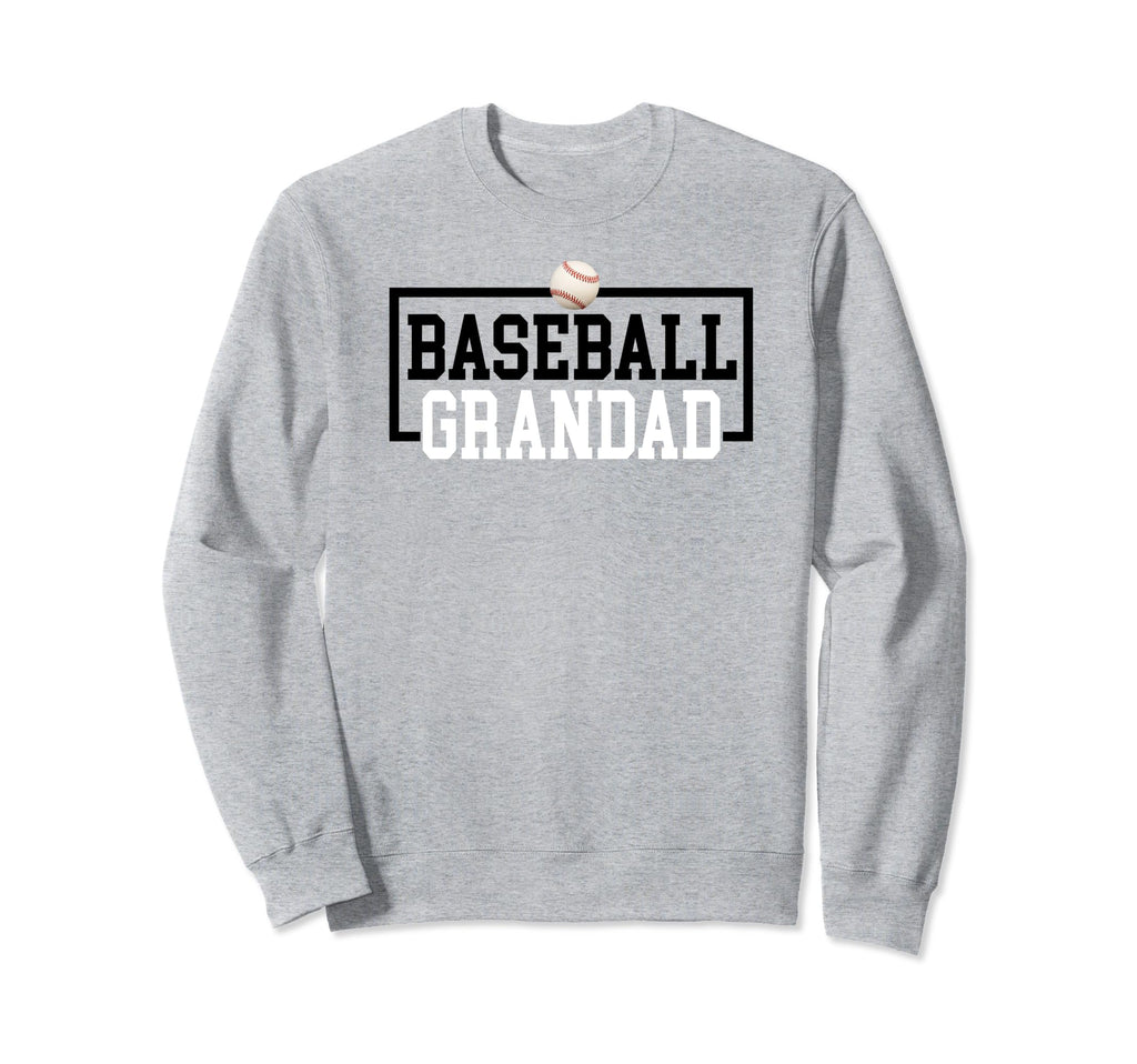 Baseball Grandad Baseball Dad Sweatshirt - Graphic Print for Adults - T-Shirt, Sweatshirt, Hoodie